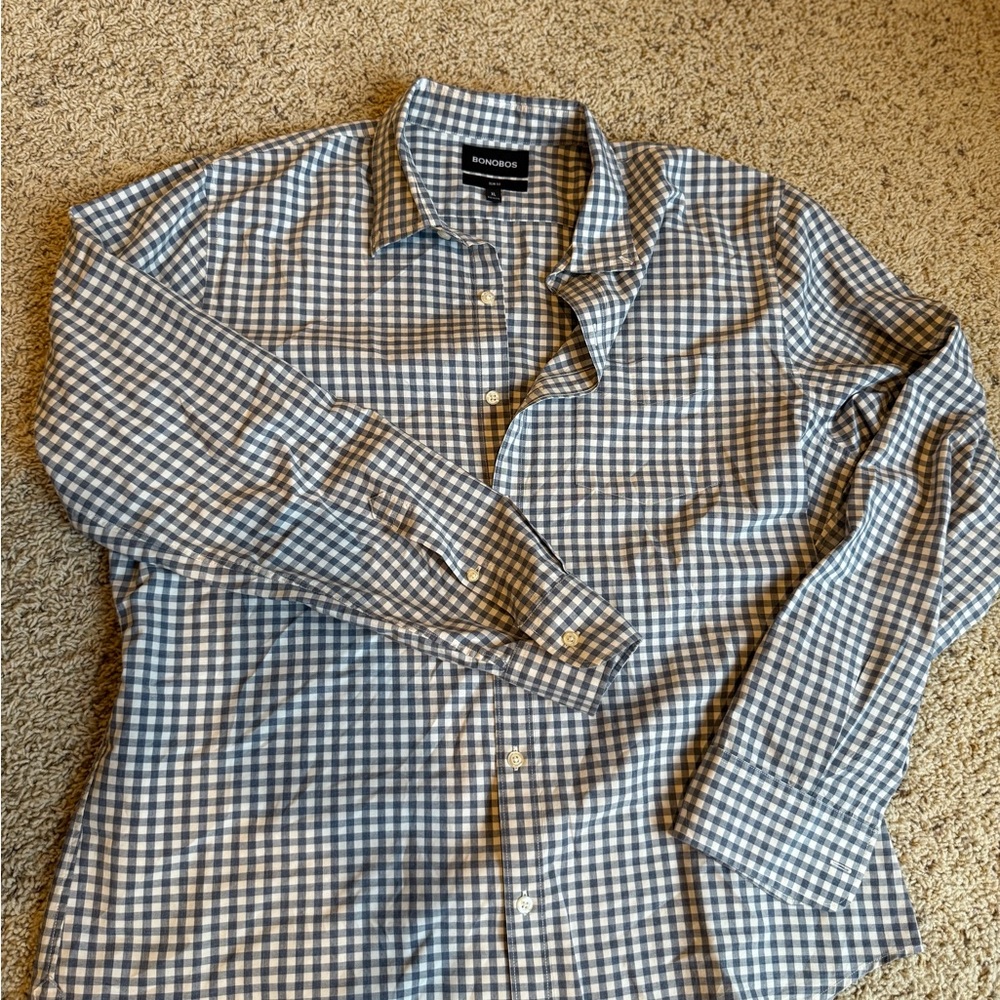 Bonobos Men's Gingham Button-Down Shirt